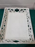 dienblad van hout met bewerkte rand, Ophalen of Verzenden, 'T Olde Gre-j, Info@toldegrej.nl, Endepoelstraat 20f Didam