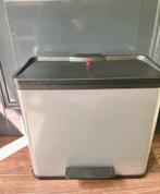 Hailo prullenbak voor gescheiden afval inzameling. 3 Emmers, Kunststof, Met pedaal, 40 liter of meer, Ophalen of Verzenden