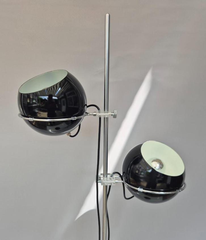 Vintage vloerlamp - Gepo Amsterdam - Jaren 70, Huis en Inrichting, Lampen | Vloerlampen, Zo goed als nieuw, 150 tot 200 cm, Metaal