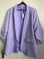 Lila blazer met gesmockte mouwen, Kleding | Dames, Paars, Maat 46/48 (XL) of groter, Nieuw, Ophalen of Verzenden