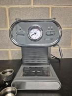 Silvercrest zilver espresso machine, Witgoed en Apparatuur, Koffiezetapparaten, Gebruikt, Espresso apparaat, Gemalen koffie, Ophalen of Verzenden