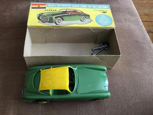 Pegaso sportwagen - IDeal USA kit - rare vintage, Hobby en Vrije tijd, Modelauto's | Overige schalen, Gebruikt, Auto, Verzenden