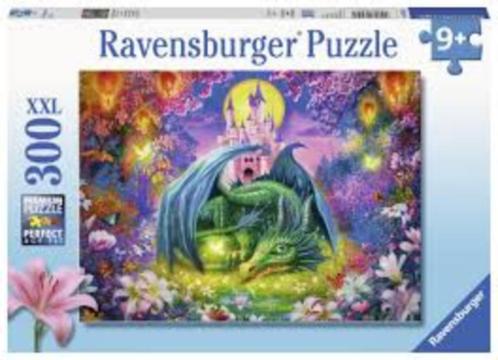 Ravensburger: Mystiek drakenwoud 300 XXL Stukjes, Kinderen en Baby's, Speelgoed | Kinderpuzzels, Nieuw, 6 jaar of ouder, Meer dan 50 stukjes