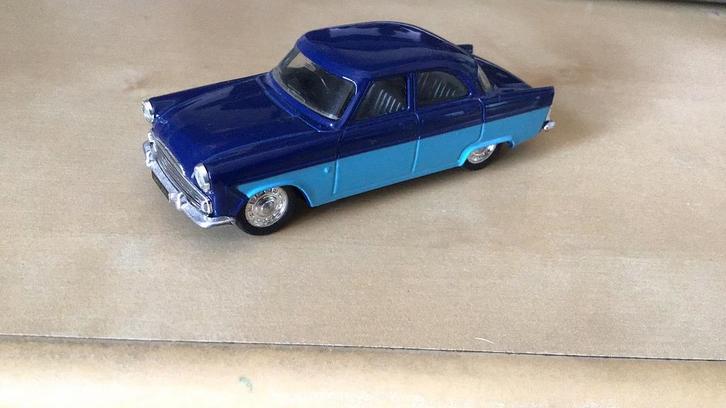 CORGI FORD ZODIAC DUO TONE ERG MOOI BLAUW CORGI= KWALITEIT, Hobby en Vrije tijd, Modelauto's | 1:43, Zo goed als nieuw, Auto, Corgi