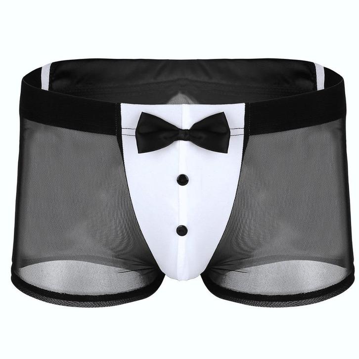 Zwarte doorzichtige heren boxer / lingerie gay boxershort, Kleding | Heren, Ondergoed, Boxer, Zwart, Verzenden