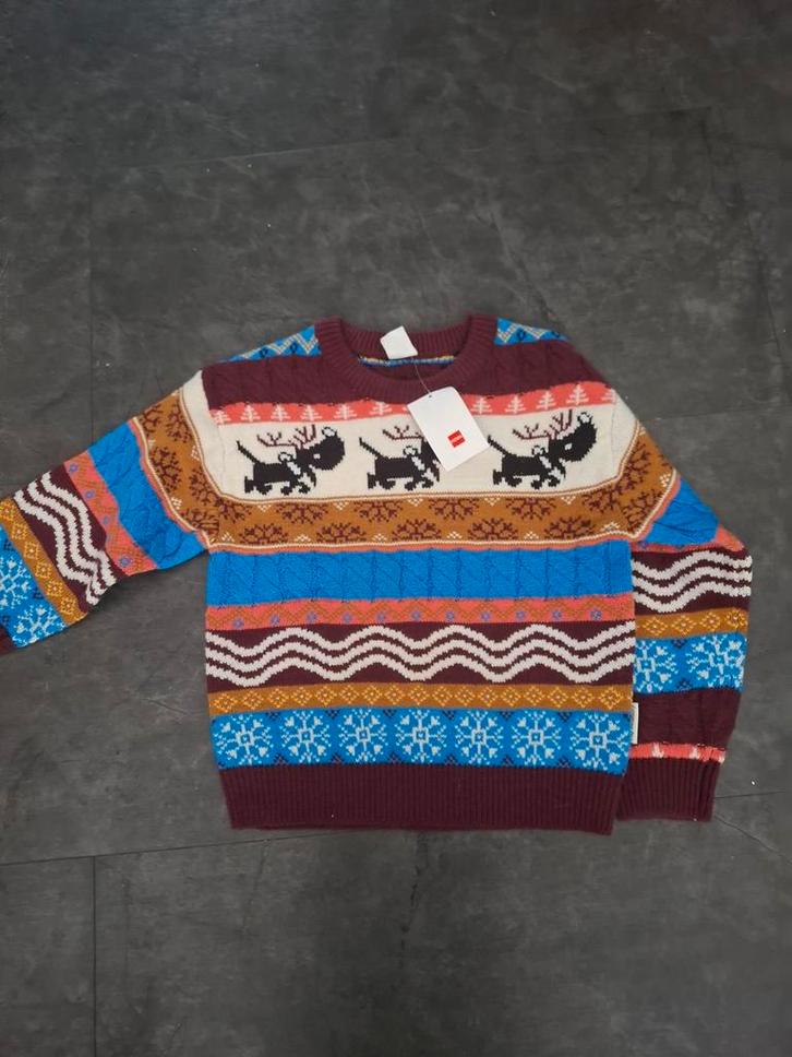 Kersttrui hema, Kinderen en Baby's, Kinderkleding | Maat 116, Zo goed als nieuw, Ophalen of Verzenden