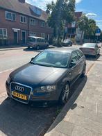 Audi A3 1.6 75KW 3D 2005 Grijs, Voorwielaandrijving, 4 cilinders, Leder en Stof, 1200 kg