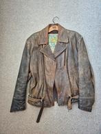 Vintage Leren Motorjas, Ophalen, Tweedehands, Heren, Overige merken