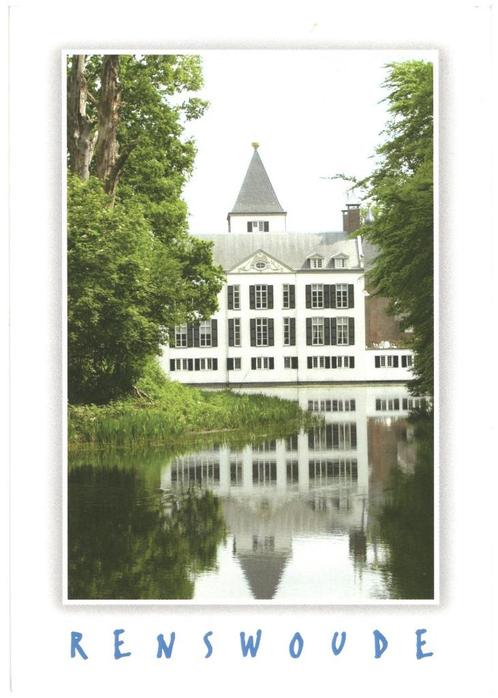 910424	Renswoude	Kasteel	Gelopen met Postzegel, Verzamelen, Ansichtkaarten | Nederland, Gelopen, Utrecht, Ophalen of Verzenden