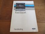 Instructieboek Ford Escort + Cabrio, Escort Cosworth 1992, Ophalen of Verzenden