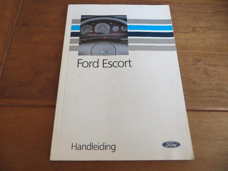 Instructieboek Ford Escort + Cabrio, Escort Cosworth 1992, Auto diversen, Handleidingen en Instructieboekjes, Ophalen of Verzenden