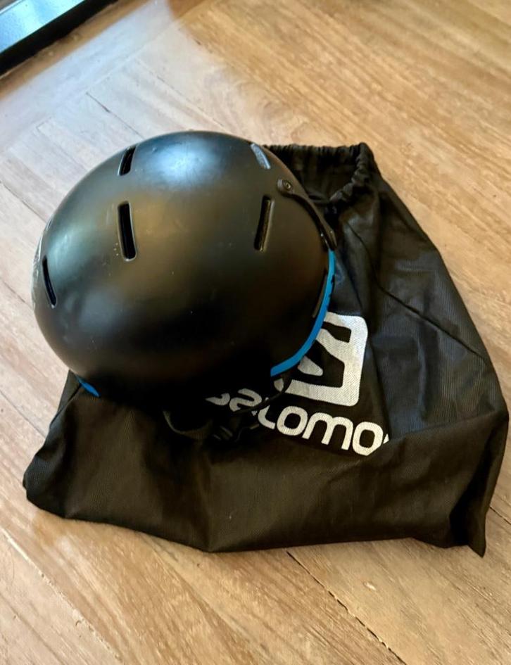 skihelm salomon kind S, Sport en Fitness, Skiën en Langlaufen, Gebruikt, Kleding, Skiën, Salomon, Minder dan 100 cm, Ophalen of Verzenden