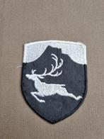 Mouwembleem Koudweer Training korps Mariniers, Ophalen of Verzenden, Marine, Nederland, Embleem of Badge