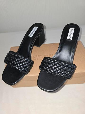 Mooie zwarte Steve Madden dames slippers maat 41 beschikbaar voor biedingen