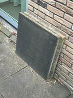 Tegel terras/tuin 60 x 60 antraciet, Ophalen, Gebruikt, 10 m² of meer, Beton