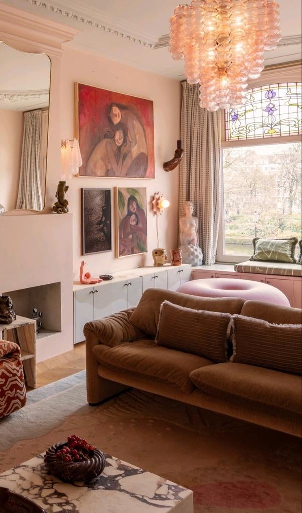 Cassina maralunga sofa 2.5 zits in prachtige vintage staat, Ophalen, Zo goed als nieuw, 75 tot 100 cm, Stof