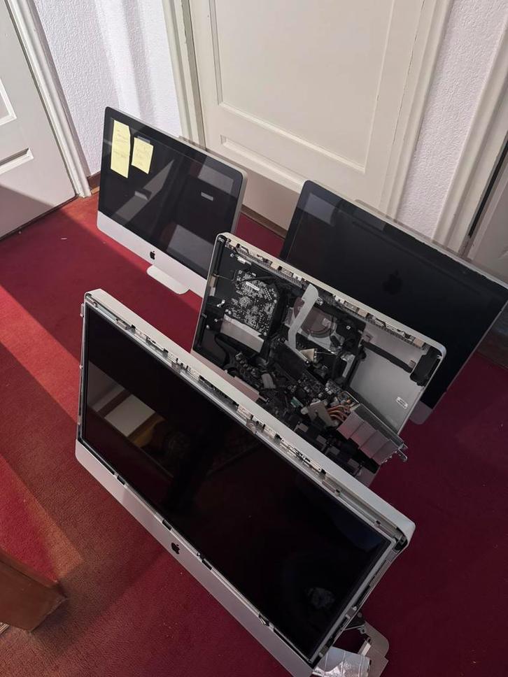 Partij Imacs en onderdelen, Computers en Software, Apple Desktops, Gebruikt, iMac, Onbekend, Ophalen