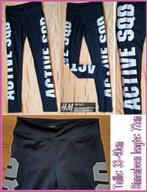 H&M zwarte sportlegging maat S (158/164) zgan, H&M, Zwart, Ophalen of Verzenden, Maat 34 (XS) of kleiner