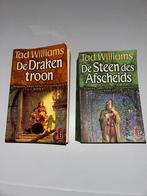 Tad Williams - De Drakentroon en De Steen des Afscheids, Ophalen of Verzenden, Gelezen, Tad Williams
