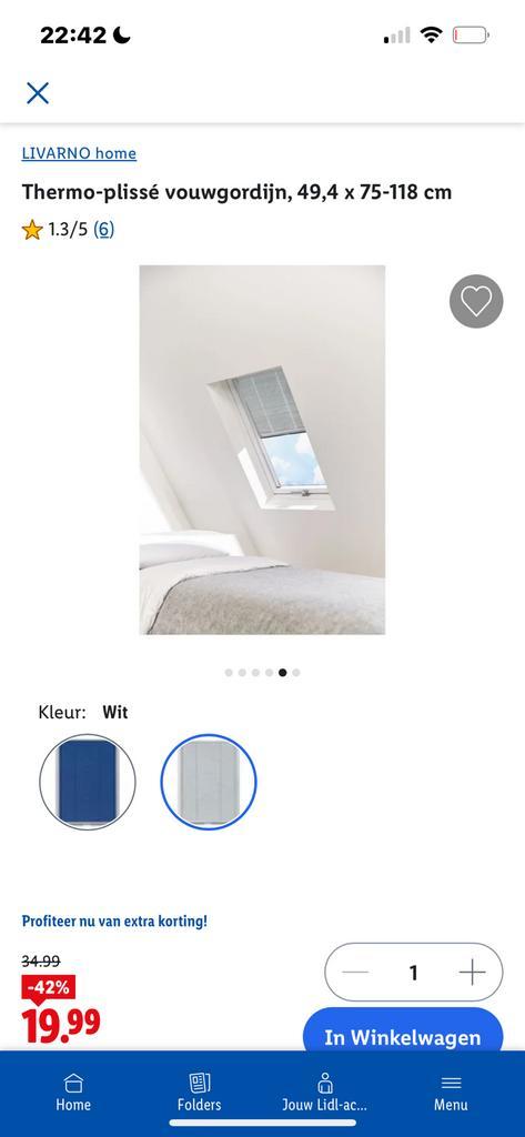 Rolgordijn dakraam 3 stuks, Huis en Inrichting, Stoffering | Gordijnen en Lamellen, Gebruikt, 100 tot 150 cm, Minder dan 50 cm