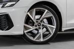 Audi A3 SPORTBACK 35 TFSI 3x S-LINE LED CAMERA 2021, 4 cilinders, 150 pk, Leder en Stof, Wit