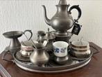 Antieke tinnen set, Ophalen of Verzenden