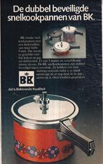 Retro reclame 1975 BK Kampen oranje jaren 70 pan, Ophalen of Verzenden