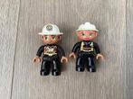 Duplo pop / poppetje brandweervrouw / brandweer, Duplo, Ophalen of Verzenden