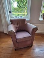 Fauteuil met extra kussen en hoes, Huis en Inrichting, Fauteuils, Ophalen, Zo goed als nieuw, Hout, 50 tot 75 cm