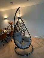 Hangstoel - Relaxen in Stijl!, Huis en Inrichting, Stoelen, Ophalen, Zwart, Zo goed als nieuw, Metaal