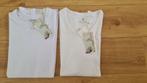 2 nieuwe t-shirts shirts S wit offwhite katoen, Ophalen of Verzenden, Nieuw, Maat 46 (S) of kleiner, Wit