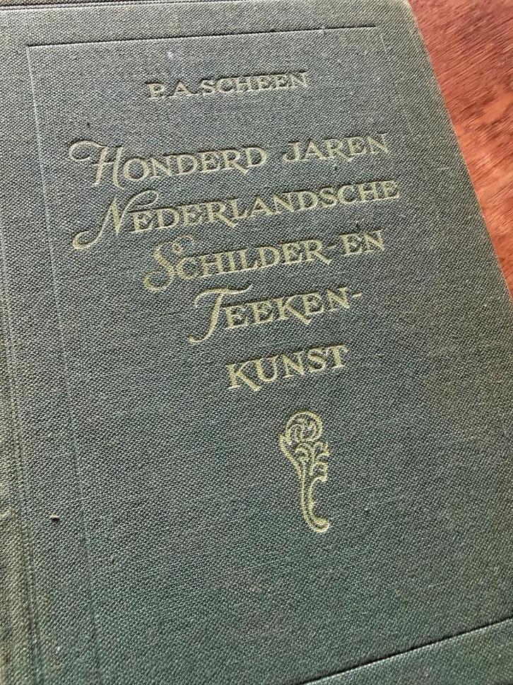 Boek: Honderd jaren Nederlandsche schilder en teekenkunst, Boeken, Kunst en Cultuur | Beeldend, Gelezen, Overige onderwerpen, Ophalen