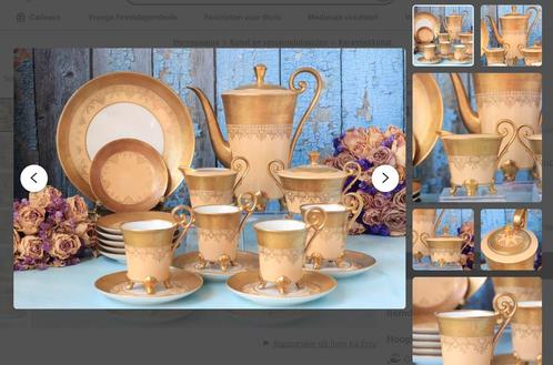 koffie stel van Hutschenreuther Germany, Antiek en Kunst, Antiek | Servies compleet, Ophalen of Verzenden
