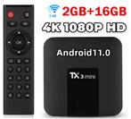 TX3 mini  Smart Android TV ontvanger, Audio, Tv en Foto, Mediaspelers, Ophalen of Verzenden, Zo goed als nieuw, USB 2
