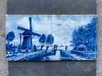 Prachtige Delfs blauwe tegels landschap, Ophalen of Verzenden
