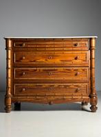 Faux Bamboo ladekast commode, Ophalen, Gebruikt, Minder dan 100 cm, Grenenhout