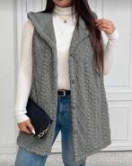 Vest Norah Grijs (44 tm 52), Kleding | Dames, Grote Maten, Verzenden, Nieuw, Grijs, Trui of Vest