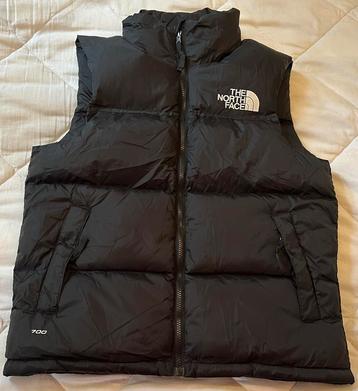 The North Face 700 puffer gilet bodywarmer maat S zgan zwart beschikbaar voor biedingen
