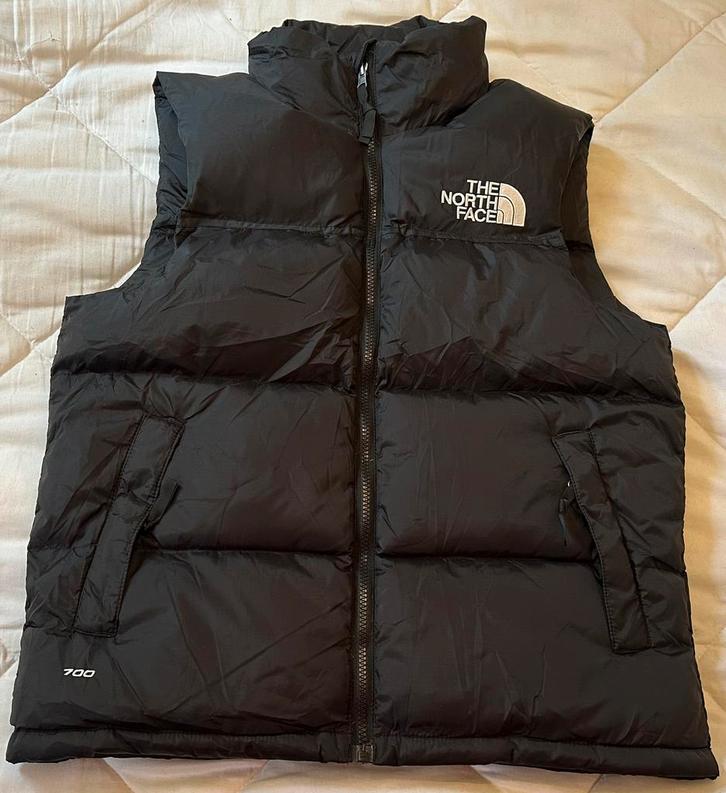 The North Face 700 puffer gilet bodywarmer maat S zgan zwart, Kleding | Heren, Bodywarmers, Nieuw, Maat 46 (S) of kleiner, Zwart