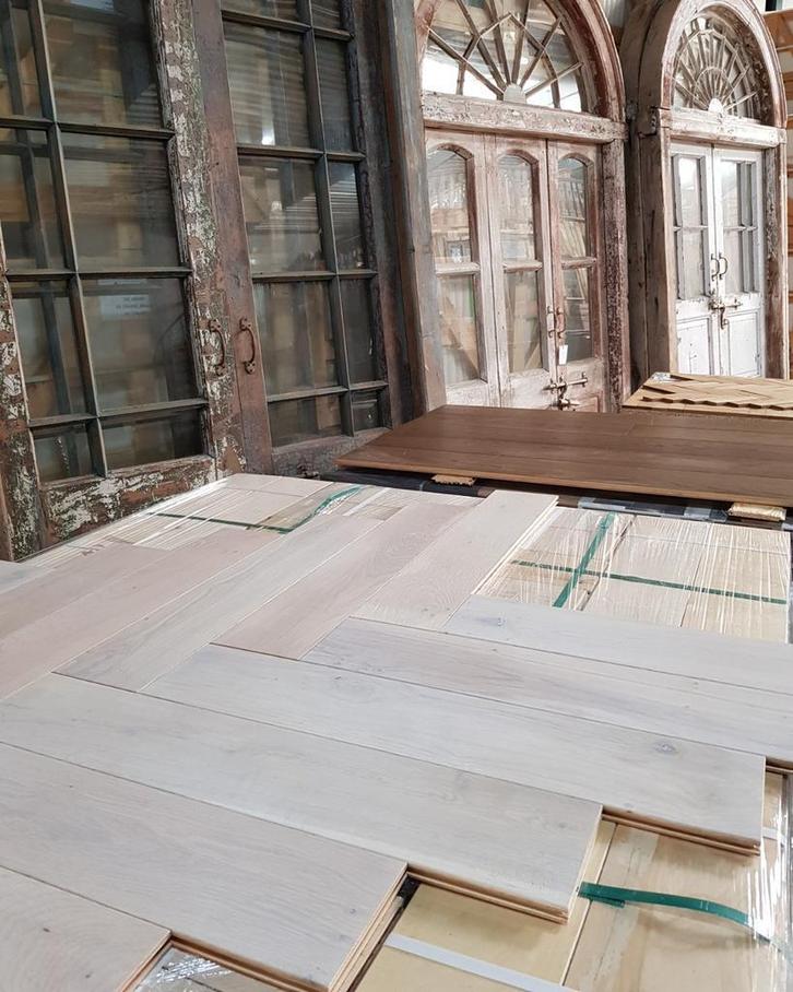 Echte EIKEN visgraat vloer geolied AANBIEDING! VLOEREN, Huis en Inrichting, Stoffering | Vloerbedekking, Nieuw, 75 m² of meer