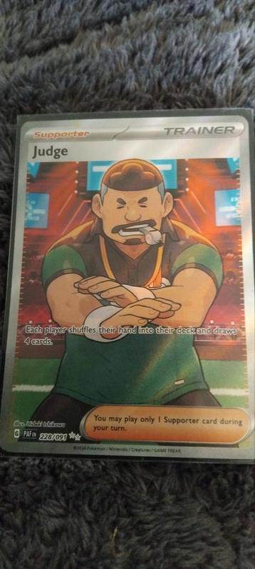 Judge pokemon kaart #228  beschikbaar voor biedingen