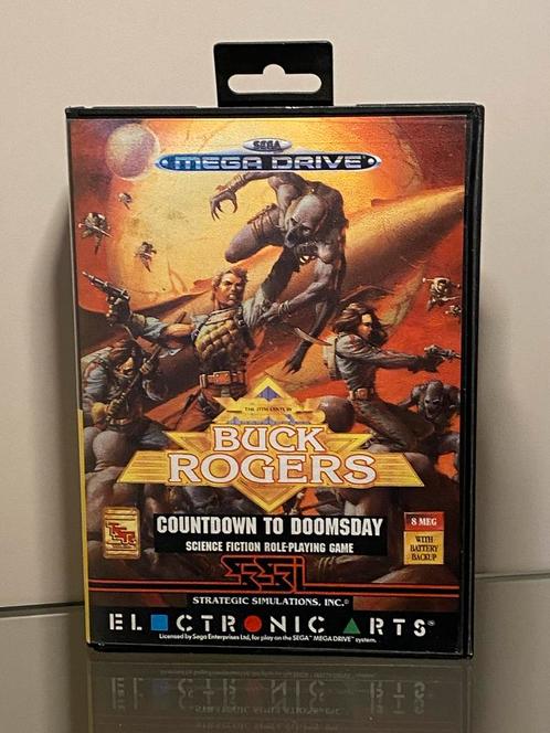 Buck Rogers Sega Mega Drive CIB, Spelcomputers en Games, Games | Sega, Zo goed als nieuw, Mega Drive, 1 speler, Vanaf 3 jaar, Ophalen of Verzenden