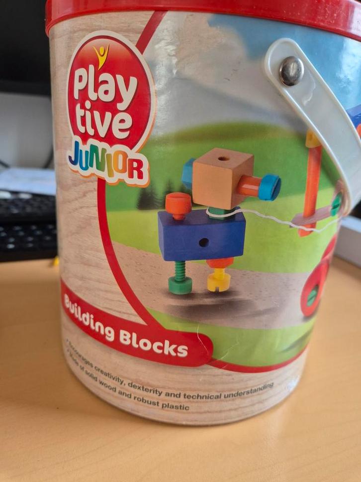 Playtive Junior Constructie Speelgoed, Kinderen en Baby's, Speelgoed | Bouwstenen, Gebruikt, Overige merken, Ophalen of Verzenden