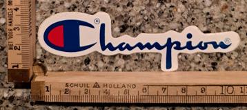 Vintage sticker Champion merk logo oliefilter luchtfilter  beschikbaar voor biedingen