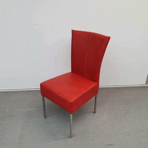 Amide eetkamerstoel - rode skai, Huis en Inrichting, Stoelen, Eén, Rood, Ophalen of Verzenden
