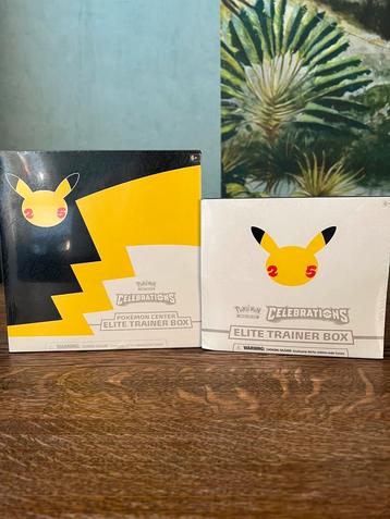 Pokemon Center Celebrations ETB + reguliere ETB beschikbaar voor biedingen