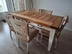 Eettafel Riviera Maison, Ophalen, Gebruikt, Landelijk, 4 tot 6 stoelen