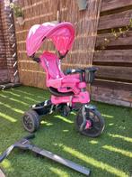Tricycoo Joovy Delux 3 in 1 roze driewieler, Ophalen, Gebruikt, Duwstang