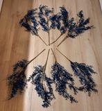 8 mooie blauwe decoratie takken voor in de kerstboom, Diversen, Kerst, Ophalen of Verzenden