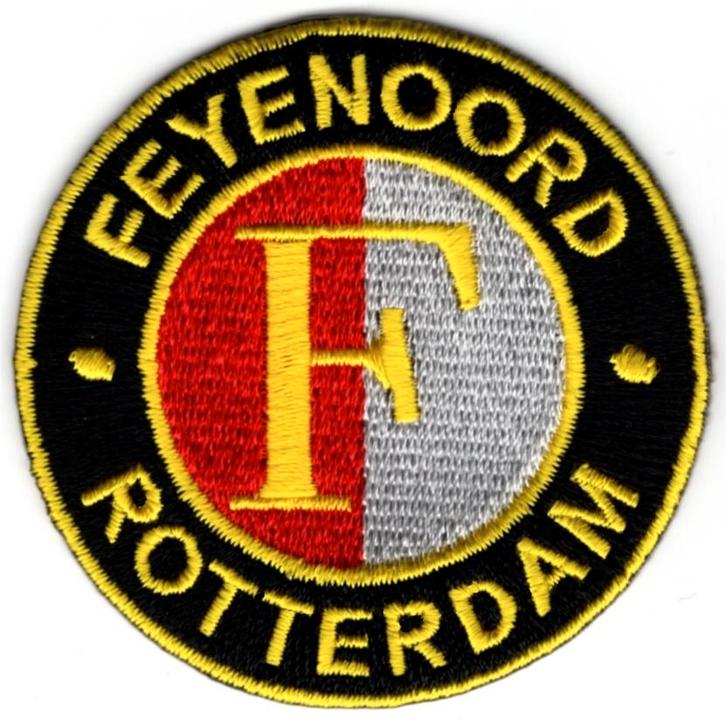 Feyenoord stoffen opstrijk patch embleem, Verzamelen, Sportartikelen en Voetbal, Nieuw, Overige typen, Feyenoord, Verzenden
